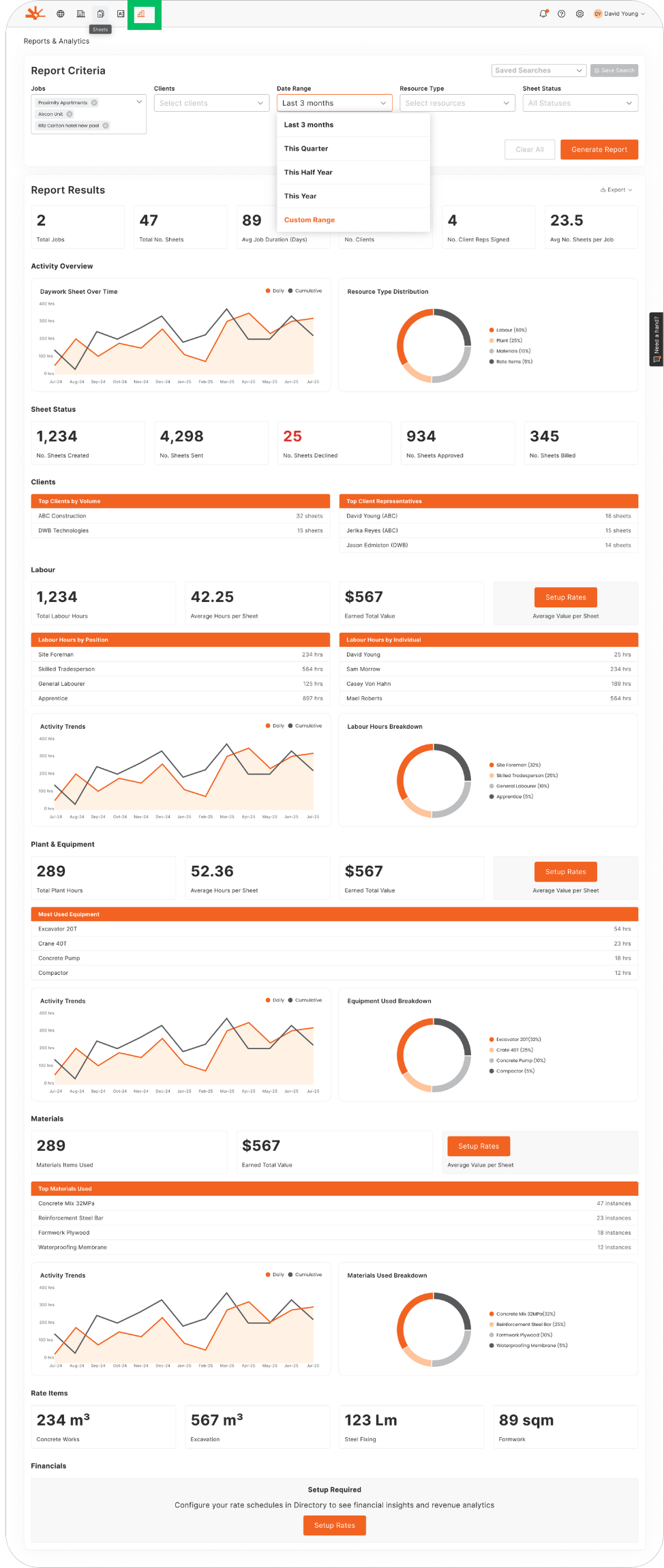 Reporting Module - Advanced Business Intelligence